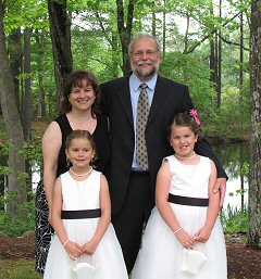at Jaimee's wedding- May 2008